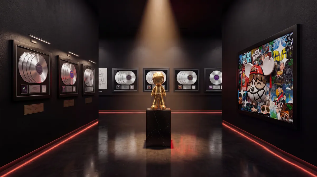 Render of the label museum